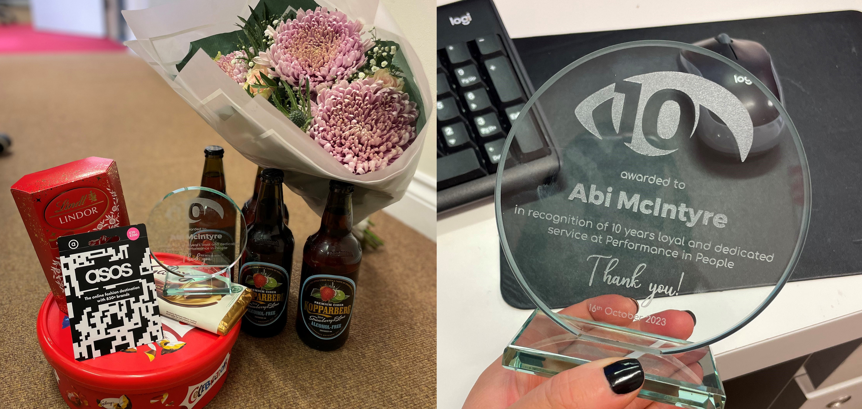 Abi 10 years gifts