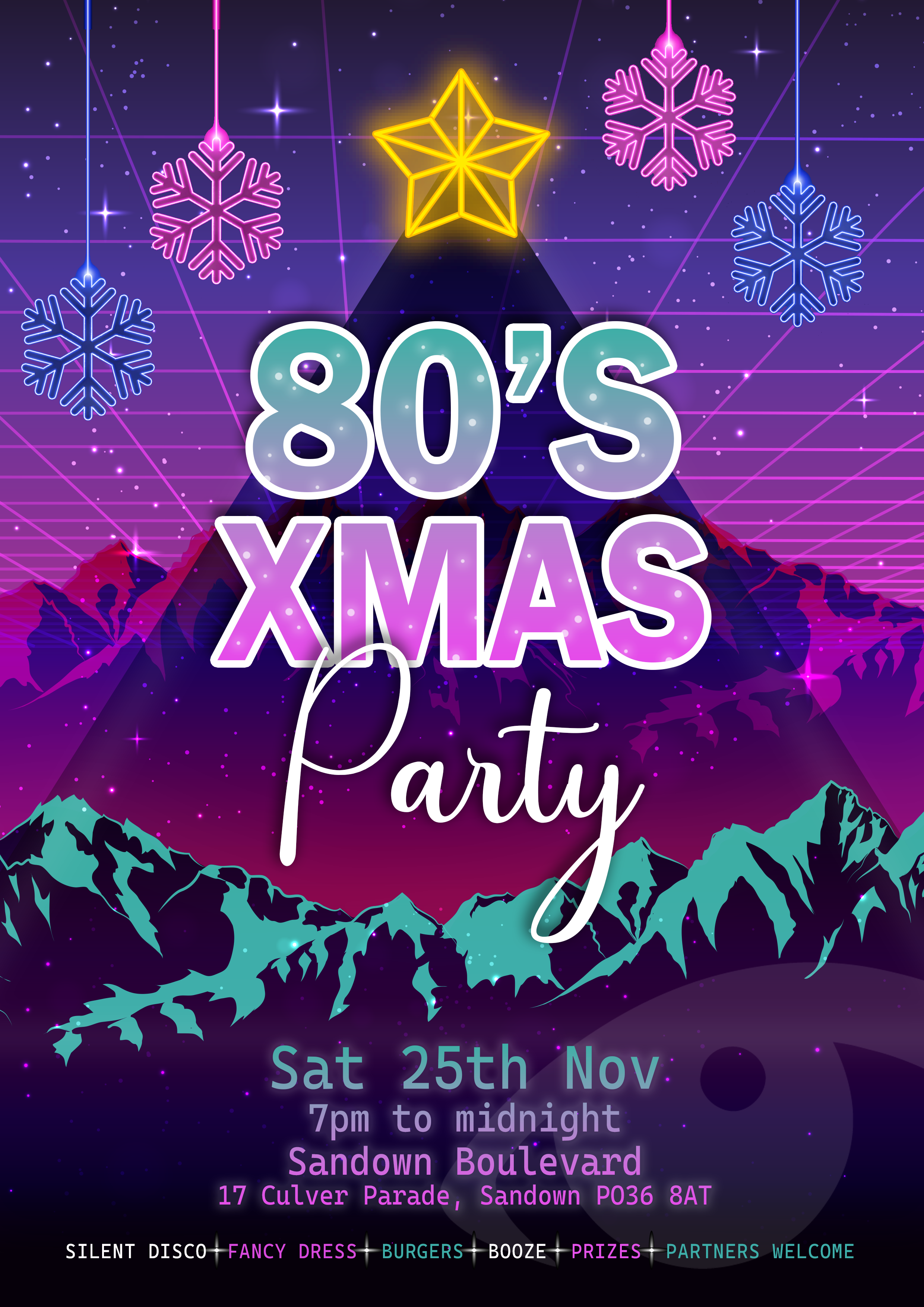 Christmas Party Poster 2023