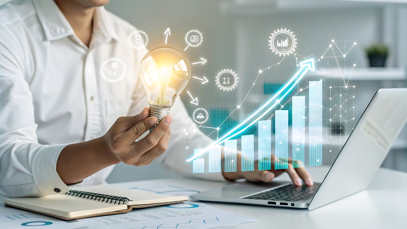 Bright ideas business growth copy
