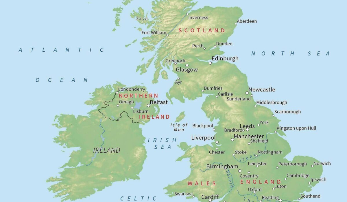 Uk physical map 1200x700